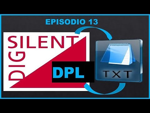 13.✅Programación en DIgSILENT [DPL] | Exportar e Importar datos desde Archivos .TXT a DIgSILENT ⚡👍