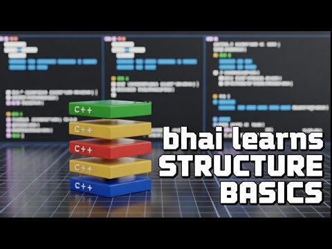 “C++ Basic Structure Explained in Hindi 😎 | Full Beginner Guide | Bhai Learns”