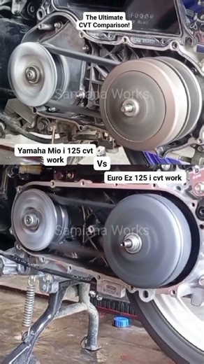 Yamaha Mio i 125 vs Euro EZ 125 – The Ultimate CVT Comparison! 🔥