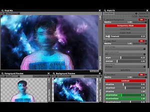 Create a Sci-Fi Hologram Effect in VDMX! (Live Input + Audio Reactive Tutorial)