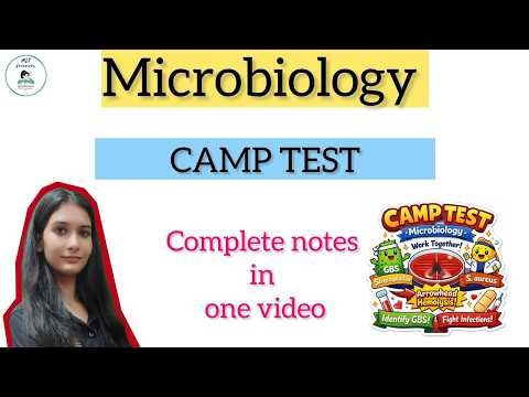 CAMP Test in Microbiology | Easy Explanation in one go !!!!