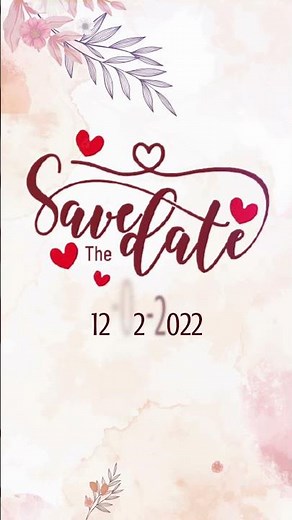 Wedding Invitation Video | Filmora Project File | Wedding Invitation Template Green Screen