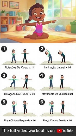 FIQUE FLEXÍVEL! Treino de Mobilidade Infantil de 15 Min. em Casa