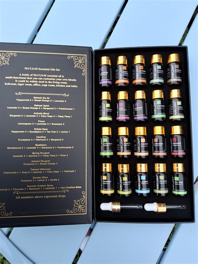 Aromatherapy Kit Essential Oil Gift Set, Diffuser Oils Blend, Relaxation & Stress Relief Oils, Home Spa Meditation, Bath Oils - Etsy