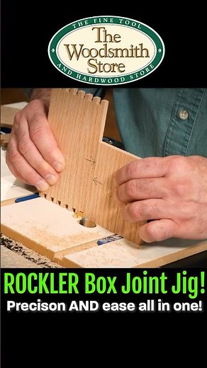 The SECRET IS OUT! You'll be making AMAZING BOX JOINTS with this Box Joint Jig! #shorts