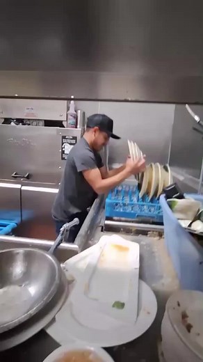 Inside a Busy Commercial Kitchen Environment