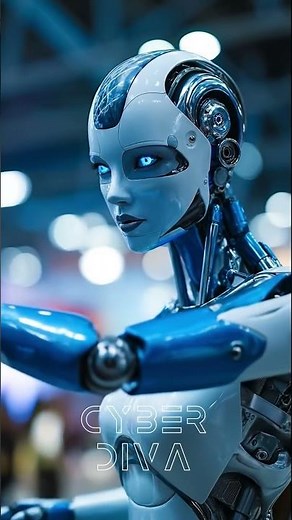 The Blue Android Girl That Stole Everyone’s Heart 💙🤖