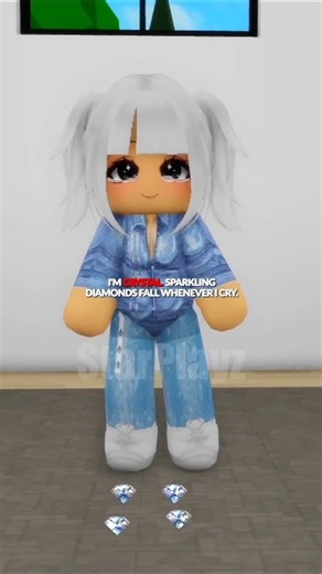 We All Cry Different Gems 💎 Until The Same Bad People Kidnapped Us 😢#roblox #brookhavenrp