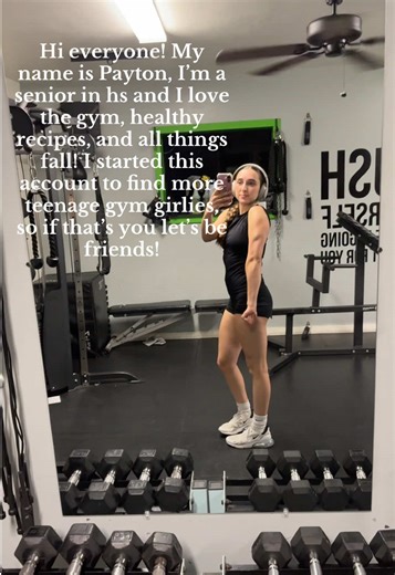 If your a fellow gym girl, or you want to be, follow along for workout inspo, healthy recipes, and relatable content!! #girlswholift #gymtok #fall #fyp #girlssupportgirls