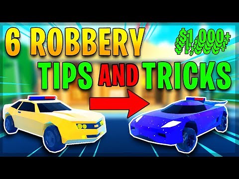 6 OP Robbery Tips and Tricks (Roblox Jailbreak)