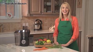 Hamilton Beach Pro Juicer Machine, Big Mouth Large 3" Feed Chute, Centrifugal, Easy to Clean, Powerful 1.1 HP Motor, Grey and Die-Cast Metal (67650A)