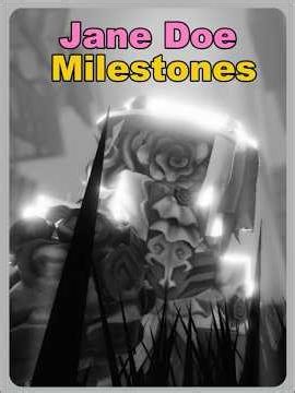 Jane doe milestones + Story | Roblox Forsaken