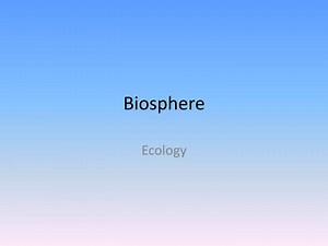 PPT - Biosphere PowerPoint Presentation, free download - ID:2823096