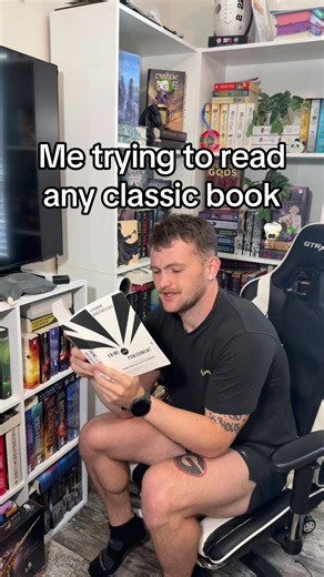 Why are these classic books so confusing?! Gotta read a paragraph 5 times #classicbooks #booktok #bookish #bookhumor