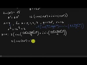 Trigonometry - DeMoivre's Theorem, Powers, And Roots