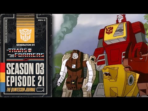 The Quintesson Journal | Transformers: Generation 1 | Season 3 | E21 | Hasbro Pulse