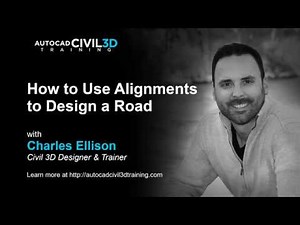 How to Use Alignments to Design a Road in Civil 3D | AutoCad Civil 3D Training