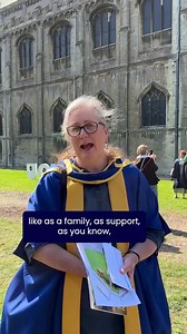 Cathy was able to study both her undergrad degree and her PhD with us because of the flexibility to study. We celebrated her amazing achievements earlier this year in Ely! 🤩 If you haven't signed up for your next module yet, don't forget to register by 7 September for courses starting in October ✍️ https://www.open.ac.uk/courses/courses-starting-this-october | The Open University