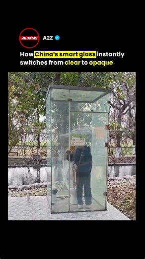 China’s "Magic" Glass: Opaque to Clear in 50ms