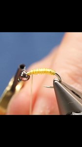 Tying a Caddis Pupa with gills - the easiest way #troutlineshop #flytyingjunkie #flytying #fluebinding | Trout Line