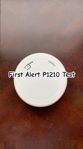 First Alert P1210 Test