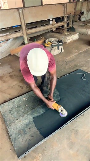 Lagging belt buffing ￼