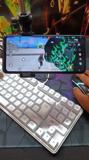 Free Fire keyboard mouse ⌨️ 🖱📲 gameplay #freefire​ #short​ #keyboard​ #geekgamer​