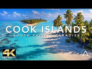 Cook Islands 4K Drone | Turquoise Paradise with Tropical House Ambiance