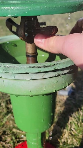 Vintage Rain Bird 15106 Pop-a-way Impact Sprinkler! #irrigation #irrigationsystem #rainbird