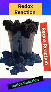 Redox( Oxidation-reduction) Reaction #experiment #chemistry #redoxreactions #students