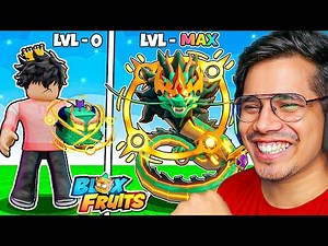 NOOB TO PRO WITH DRAGON FRUIT IN BLOXFRUIT | Roblox 😱