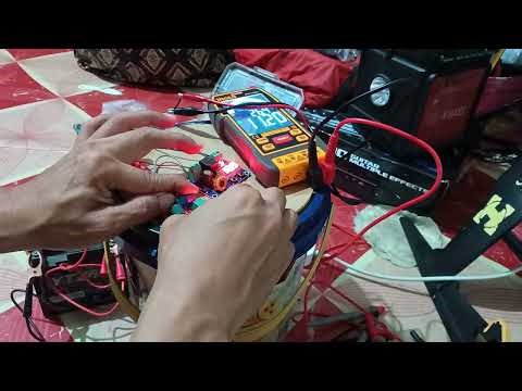 XH-M609 switch module Testing 12V to 36V batteries from over-discharging.