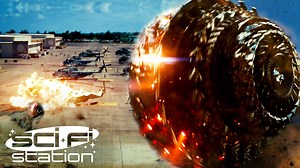 The aliens change tactics from sinking battleships to tearing up a military base with their swarm of shredder drones. #Battleship #BattleshipMovie #Rihanna #AlexanderSkarsgard | Science Fiction Station