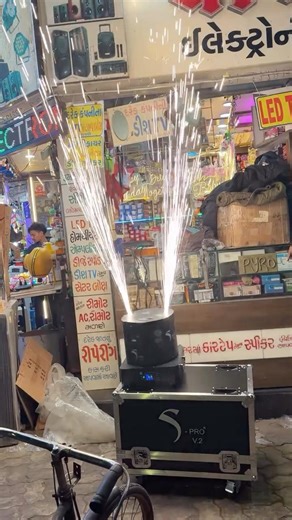 😍Event Sparkle Machine Testing #shorts #svmdj #trending #minivlog #dj #djsetup #bass #event #light