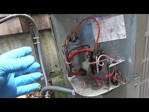 GOODMAN AC unit outside stopped running