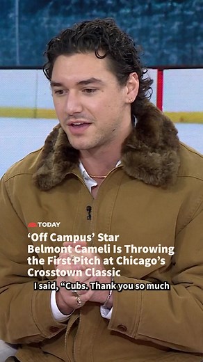 Belmont Cameli comes from a South Side family, so when the opportunity came to throw out the first pitch at Chicago's Crosstown Classic, he was