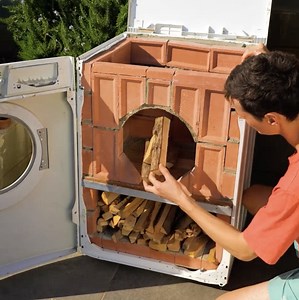 1.3M views · 3.3K reactions | Comment transformer une vieille machine à laver en poêle à grillades ! | Brico Madame | Facebook