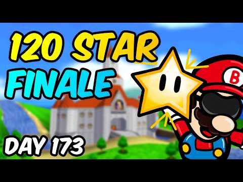 BLINDFOLDED SM64 - 120 Star (Day 173)! 100 STAR 3rd Half & More!