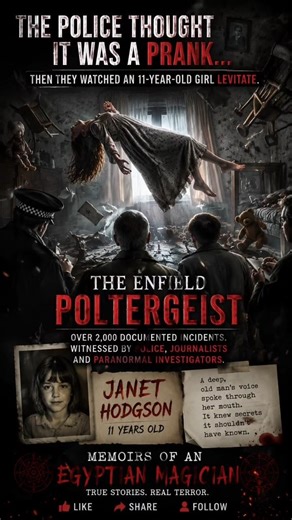 The Police Thought It Was A Prank... Until She Levitated 😱 (The Enfield Poltergeist)