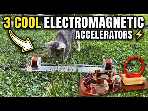 3 Super Cool Electromagnetic Accelerators Science Toys ⭐ Gadgetify