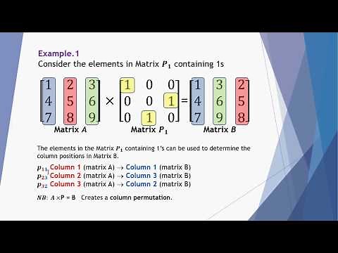 permutation matrices