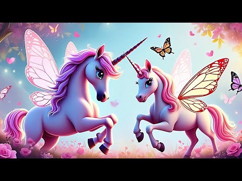 Kids Sleep Meditation UNICORNS, FAIRIES & BUTTERFLIES Children's Unicorn Bedtime Story