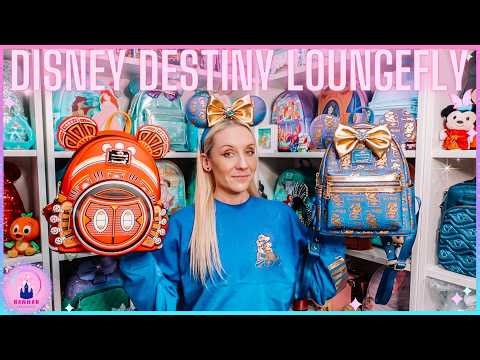 Disney Destiny Cruise Exclusive Loungefly Mini Backpack Lookout Cay Lighthouse Point Mickey Mouse