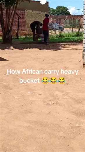 Unique Ways Africans Carry Heavy Buckets