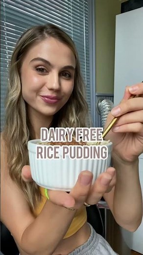 Dairy Free Rice Pudding