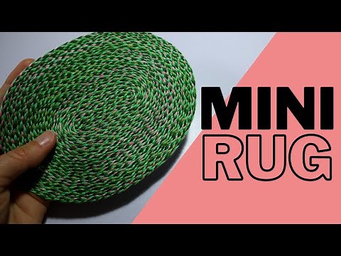 Braided Rug Dollhouse Tutorial - 1:12 Scale Miniatures