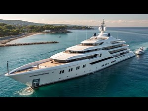 Inside the Eclipse Superyacht: The White yatch Tour