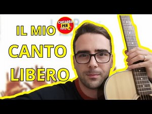 IL MIO CANTO LIBERO LUCIO BATTISTI TUTORIAL CHITARRA #tutorialchitarra