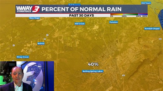 9.3K views · 45 reactions | Latest check on the Boiling Spring Lakes wildfire and air quality alerts in the Cape Fear along with your weekend forecast from WWAY Chief Meteorologist Lee Haywood. | WWAY TV | Facebook