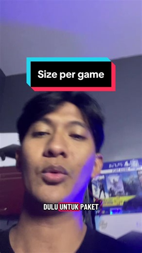Size per game #ps4 #ps5 #sony #gamer #playstation